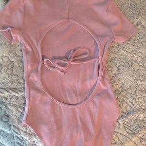 Forever21 open-back bodysuit
